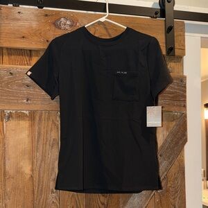 Hypothesis NWT black scrub top